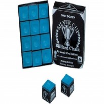 Products catalogue - 12 pieces Silver Cup blue chalk box
