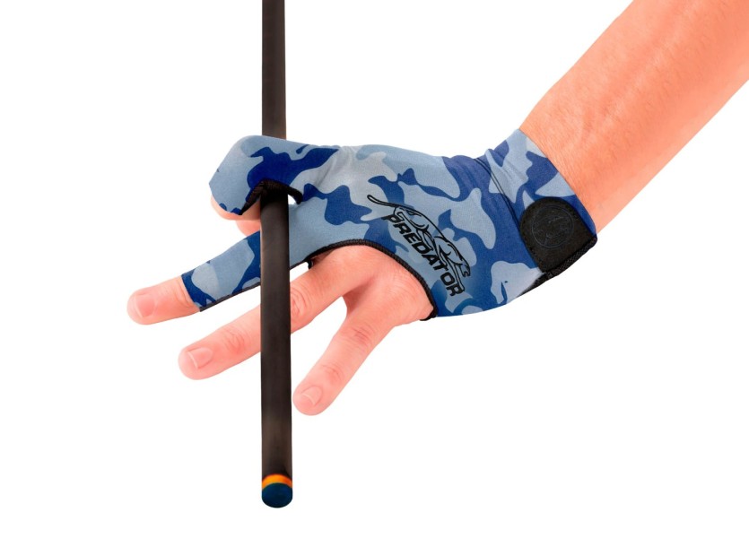 Produktkatalog - Billardhandschuh Predator Second Skin Blaues Tarnmuster
