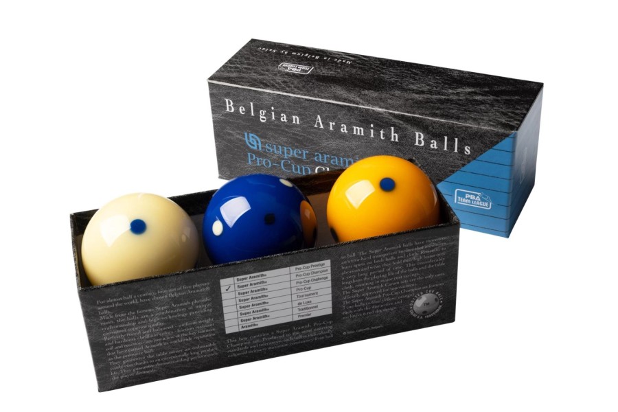 Products catalogue - Super Aramith Pro-Cup Champion carom ball set