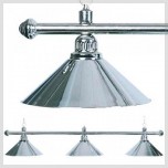 Produktkatalog - Lampe aus Messing mit 3 Schirmen aus Aluminium