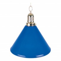 Catálogo de produtos - Lâmpada de bilhar azul de 1 sombra