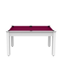 Products catalogue - Pool table convertible 7ft Arizona White Lacquered