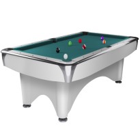 Products catalogue - Dynamic III 9ft Shining White pool table