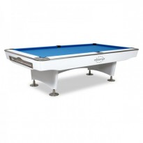 Products catalogue - Prostar Club Tour Edition white 9 FT Pool table