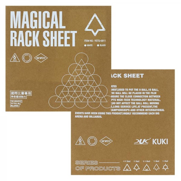 Magic Rack Sheet 9 and 10 ball