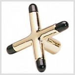 Products catalogue - Cross shaped brass Bridge Head