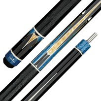 Offers - Longoni Galaxy Cyan Lizard Leather pool cue