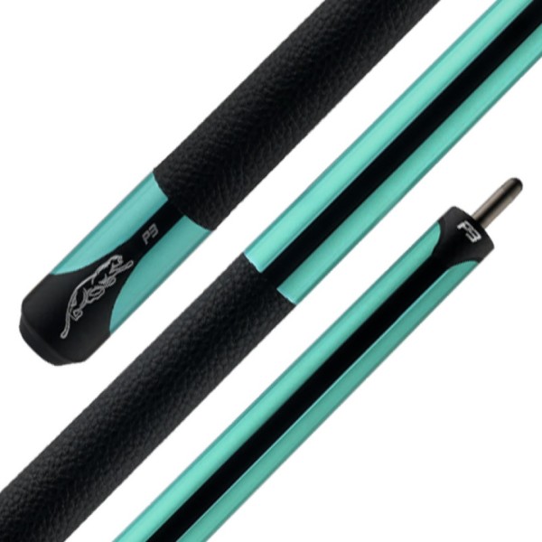 Product catalogus - Taco de pool Predator P3 Teal Leather Lux Wrap Edici�n Limitada