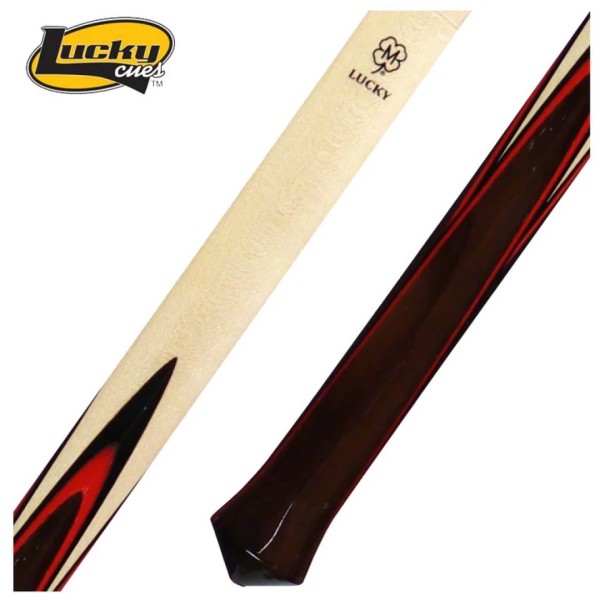 Taco de bilhar Lucky L81 da McDermott - Lucky by McDermott Red jump taque