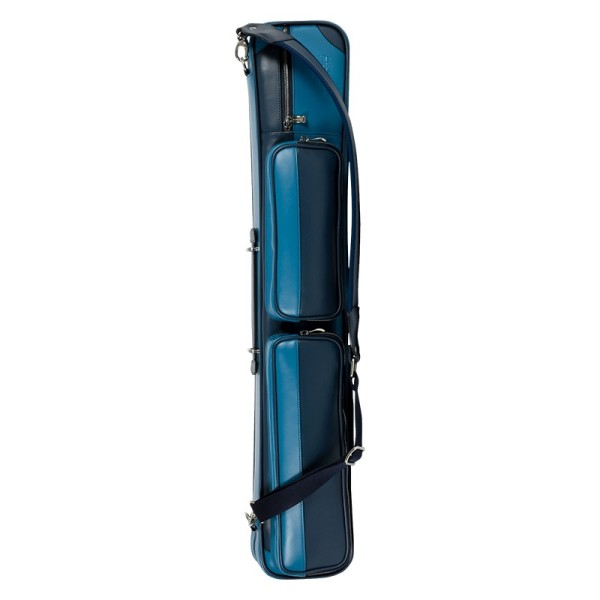 Étui De Transport Pour Queues De Billard - 90 Cm, 7 Poches (3 Queues + 4 Tiges) - Tissu Oxford, Poches Zippées