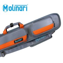 Products catalogue - Molinari Retro Grey-Orange 2x4 cue case