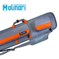 Products catalogue - Molinari Retro Grey-Orange 3x6 cue case